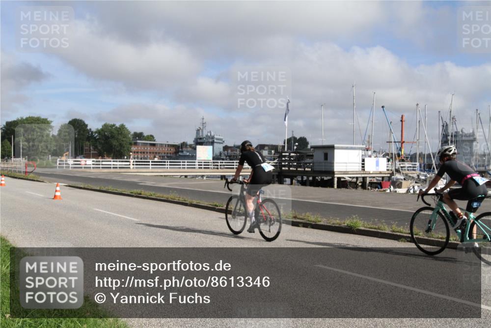 17.08.2025 - KN Förde Triathlon 2025 Yannick Fuchs http://msf.ph/oto/8613346 17.08.2025 09:41:38 Radfahren 126, 136, 198, 210, 216 meine-sportfotos.de