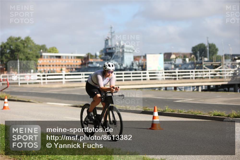 17.08.2025 - KN Förde Triathlon 2025 Yannick Fuchs http://msf.ph/oto/8613382 17.08.2025 09:20:19 Radfahren 117, 125, 157 meine-sportfotos.de