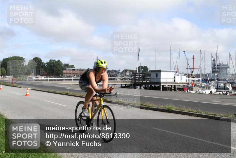 17.08.2025 - KN Förde Triathlon 2025 Yannick Fuchs http://msf.ph/oto/8613390 17.08.2025 09:42:22 Radfahren 107, 147, 174, 245 meine-sportfotos.de