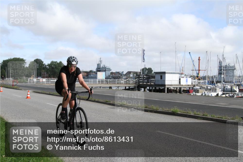 17.08.2025 - KN Förde Triathlon 2025 Yannick Fuchs http://msf.ph/oto/8613431 17.08.2025 09:43:06 Radfahren 167, 196, 224 meine-sportfotos.de