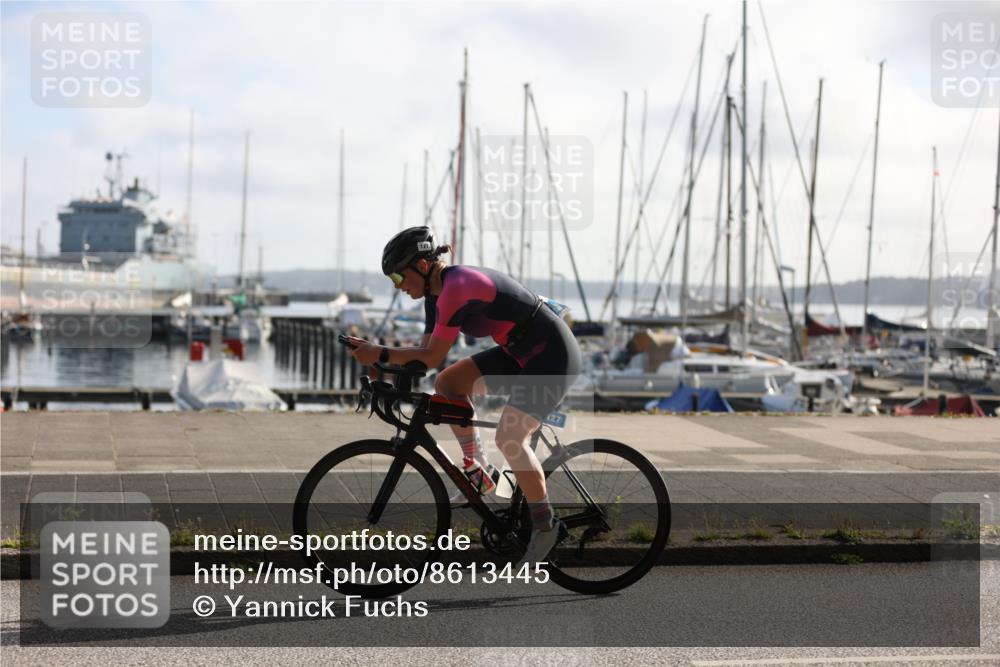 17.08.2025 - KN Förde Triathlon 2025 Yannick Fuchs http://msf.ph/oto/8613445 17.08.2025 09:20:35 Radfahren 120, 127, 148, 126, 127, 198 meine-sportfotos.de