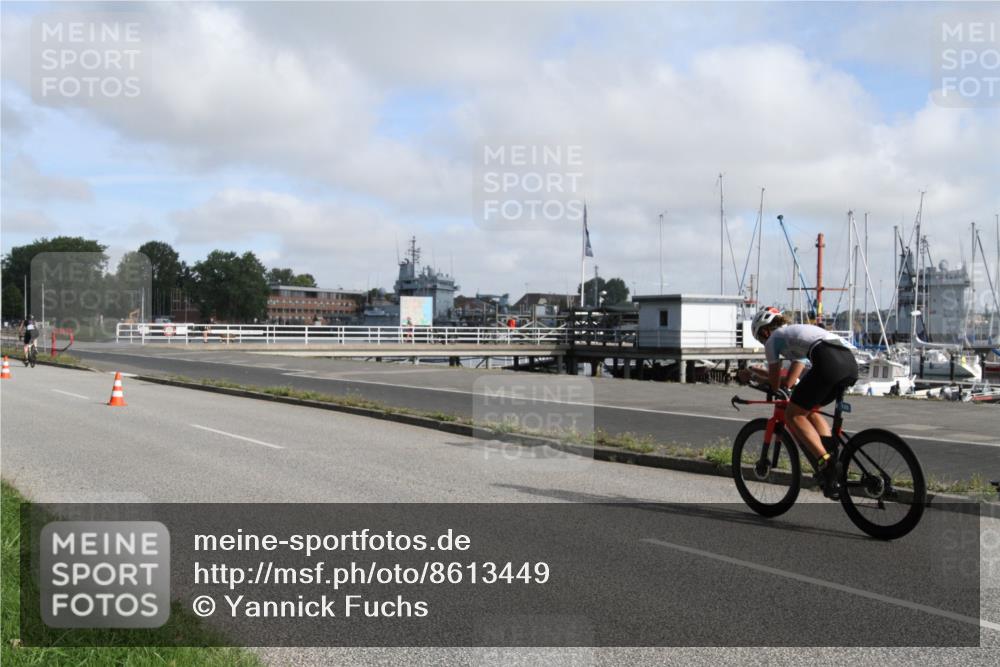 17.08.2025 - KN Förde Triathlon 2025 Yannick Fuchs http://msf.ph/oto/8613449 17.08.2025 09:43:29 Radfahren 105, 126, 190, 197, 210, 235, 253 meine-sportfotos.de