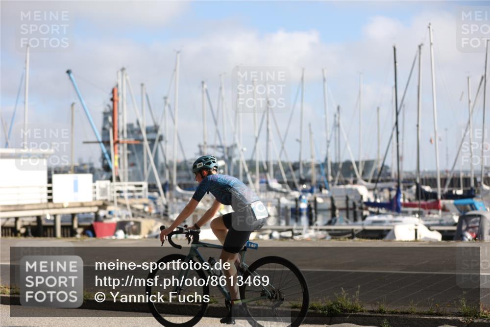 17.08.2025 - KN Förde Triathlon 2025 Yannick Fuchs http://msf.ph/oto/8613469 17.08.2025 09:20:48 Radfahren 148 meine-sportfotos.de