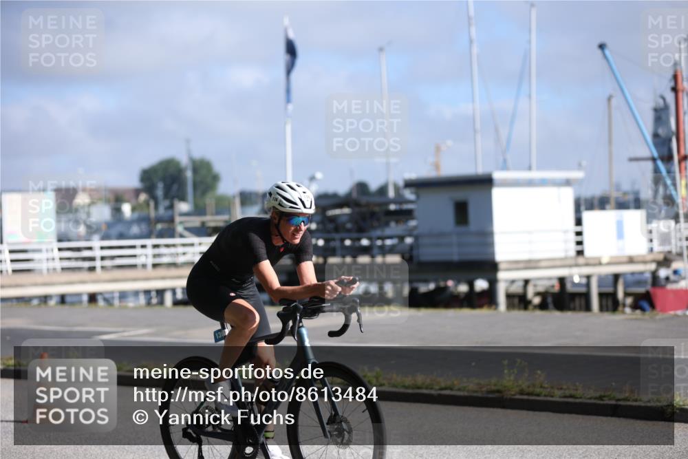 17.08.2025 - KN Förde Triathlon 2025 Yannick Fuchs http://msf.ph/oto/8613484 17.08.2025 09:21:07 Radfahren 136 meine-sportfotos.de