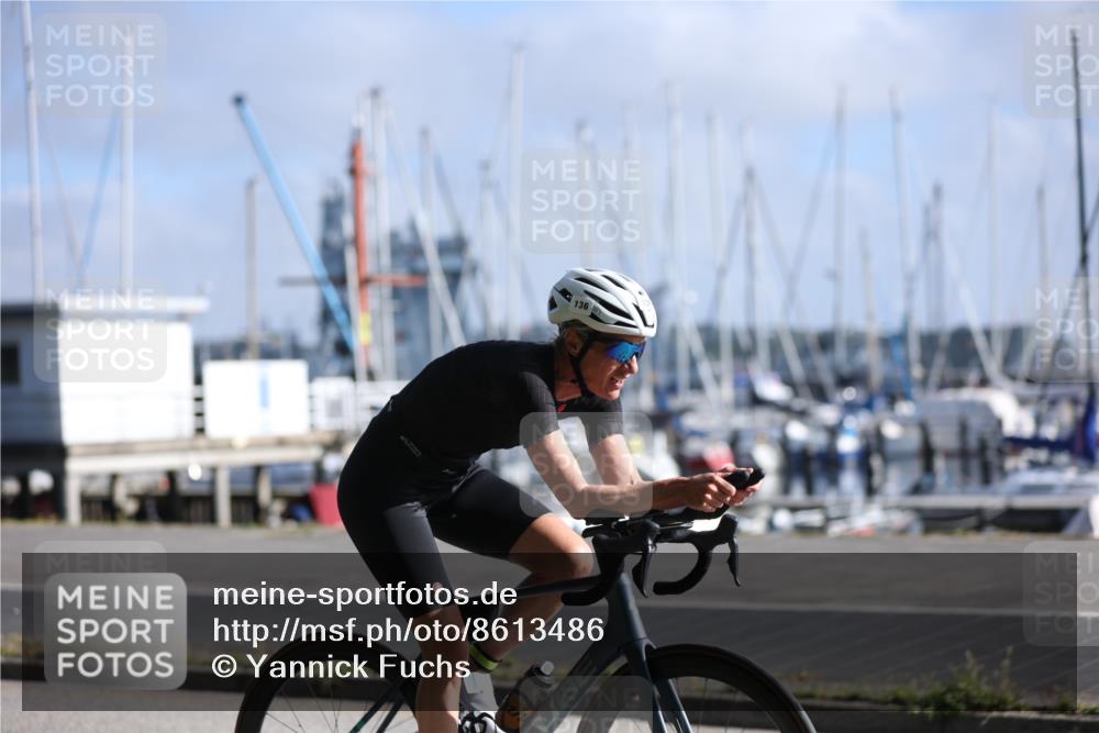 17.08.2025 - KN Förde Triathlon 2025 Yannick Fuchs http://msf.ph/oto/8613486 17.08.2025 09:21:07 Radfahren 136 meine-sportfotos.de