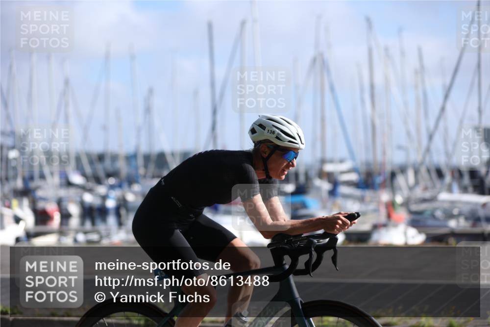 17.08.2025 - KN Förde Triathlon 2025 Yannick Fuchs http://msf.ph/oto/8613488 17.08.2025 09:21:07 Radfahren 136 meine-sportfotos.de