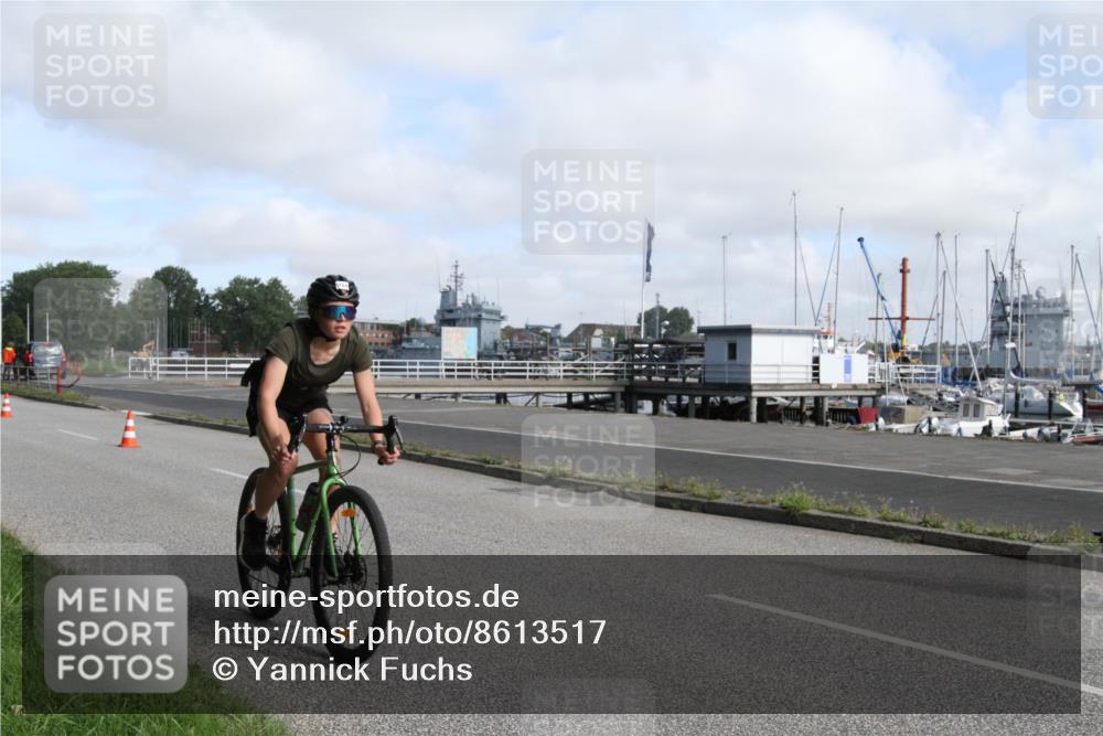 17.08.2025 - KN Förde Triathlon 2025 Yannick Fuchs http://msf.ph/oto/8613517 17.08.2025 09:44:26 Radfahren 102, 120, 168, 219, 234 meine-sportfotos.de
