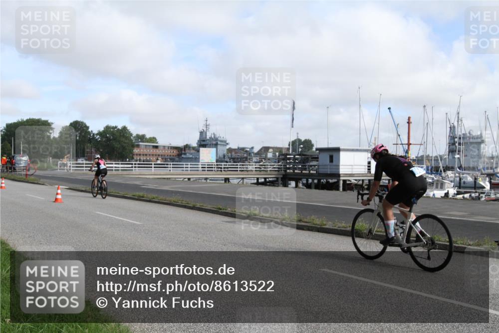 17.08.2025 - KN Förde Triathlon 2025 Yannick Fuchs http://msf.ph/oto/8613522 17.08.2025 09:44:28 Radfahren 102, 120, 168, 219, 234 meine-sportfotos.de