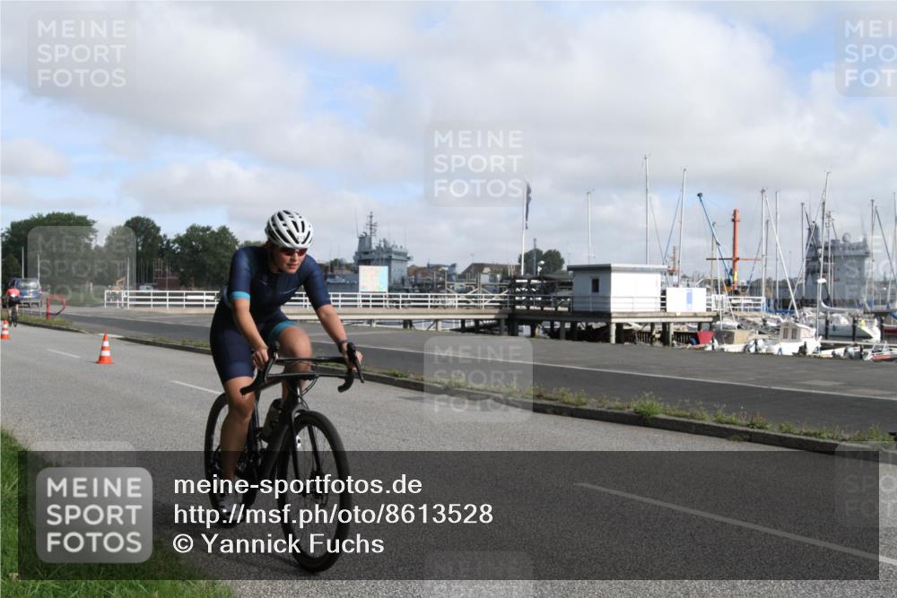 17.08.2025 - KN Förde Triathlon 2025 Yannick Fuchs http://msf.ph/oto/8613528 17.08.2025 09:44:41 Radfahren 212, 225, 246 meine-sportfotos.de