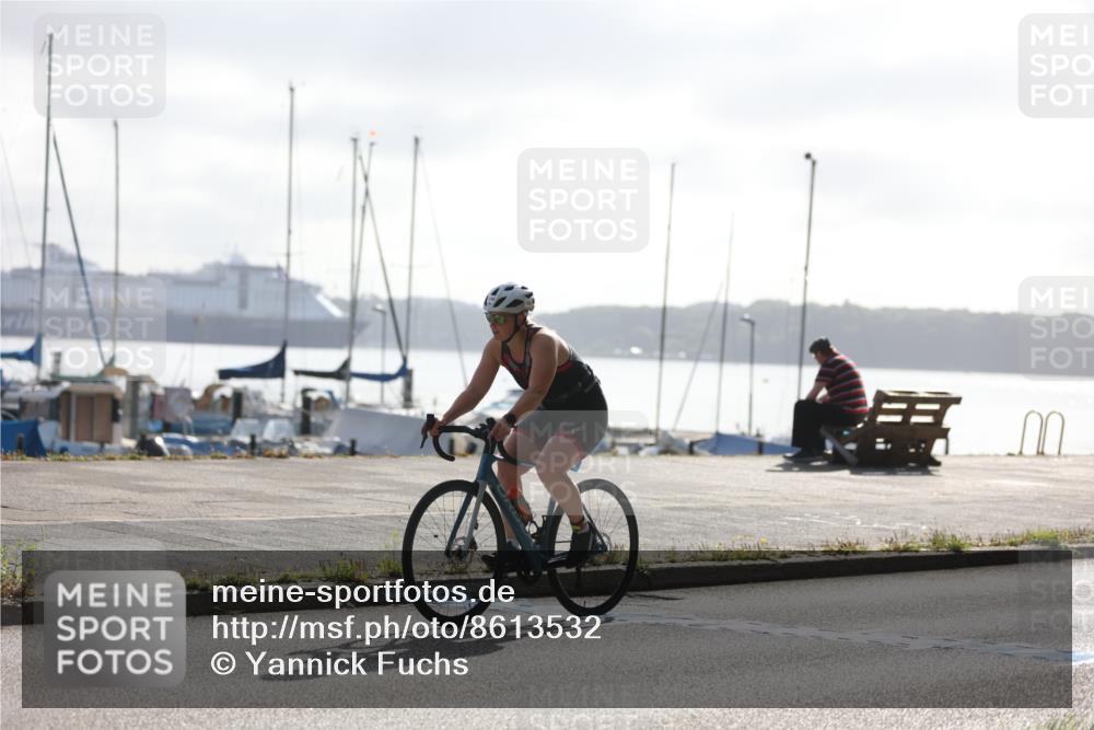 17.08.2025 - KN Förde Triathlon 2025 Yannick Fuchs http://msf.ph/oto/8613532 17.08.2025 09:21:31 Radfahren 130, 133 meine-sportfotos.de