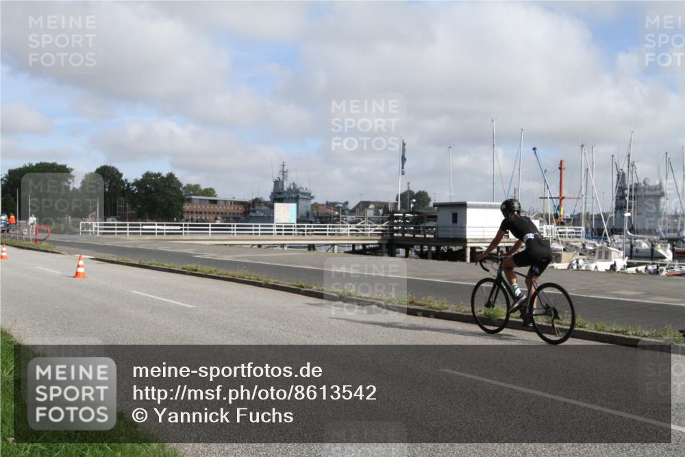 17.08.2025 - KN Förde Triathlon 2025 Yannick Fuchs http://msf.ph/oto/8613542 17.08.2025 09:44:52 Radfahren 105, 150, 195, 200, 201, 230, 252 meine-sportfotos.de