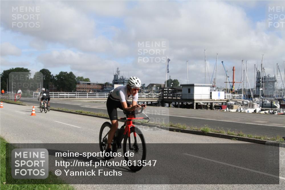 17.08.2025 - KN Förde Triathlon 2025 Yannick Fuchs http://msf.ph/oto/8613547 17.08.2025 09:44:55 Radfahren 101, 105, 150, 195, 200, 201, 230, 253 meine-sportfotos.de