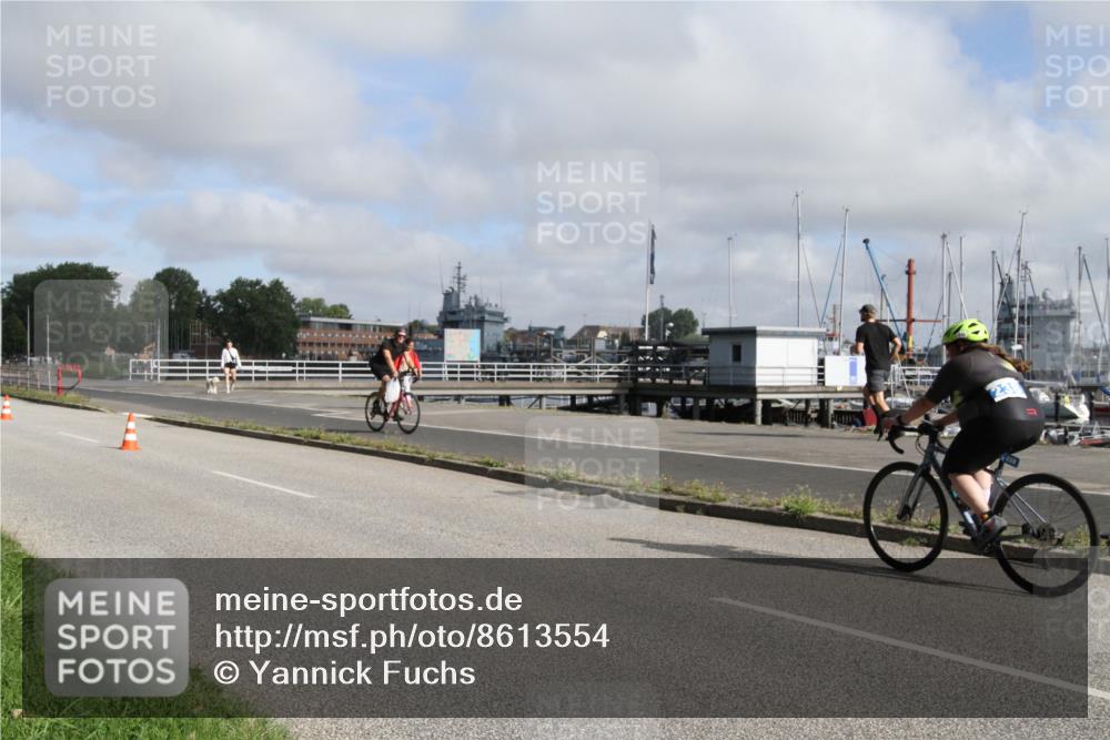 17.08.2025 - KN Förde Triathlon 2025 Yannick Fuchs http://msf.ph/oto/8613554 17.08.2025 09:45:12 Radfahren 143, 166, 238 meine-sportfotos.de
