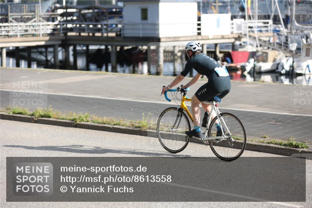 17.08.2025 - KN Förde Triathlon 2025 Yannick Fuchs http://msf.ph/oto/8613558 17.08.2025 09:21:46 Radfahren 152, 122, 138 meine-sportfotos.de