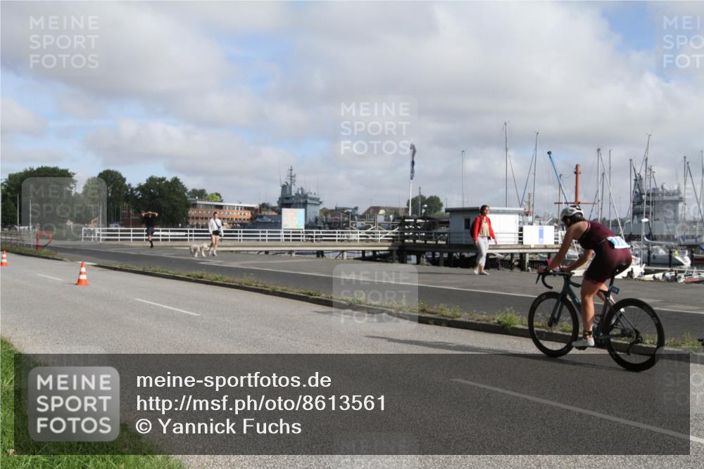 17.08.2025 - KN Förde Triathlon 2025 Yannick Fuchs http://msf.ph/oto/8613561 17.08.2025 09:45:20 Radfahren 116, 143, 152, 166 meine-sportfotos.de