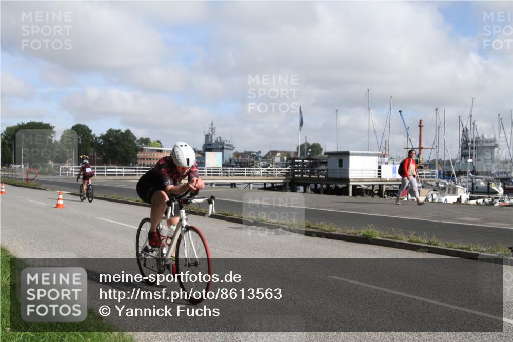 17.08.2025 - KN Förde Triathlon 2025 Yannick Fuchs http://msf.ph/oto/8613563 17.08.2025 09:45:22 Radfahren 116, 152 meine-sportfotos.de
