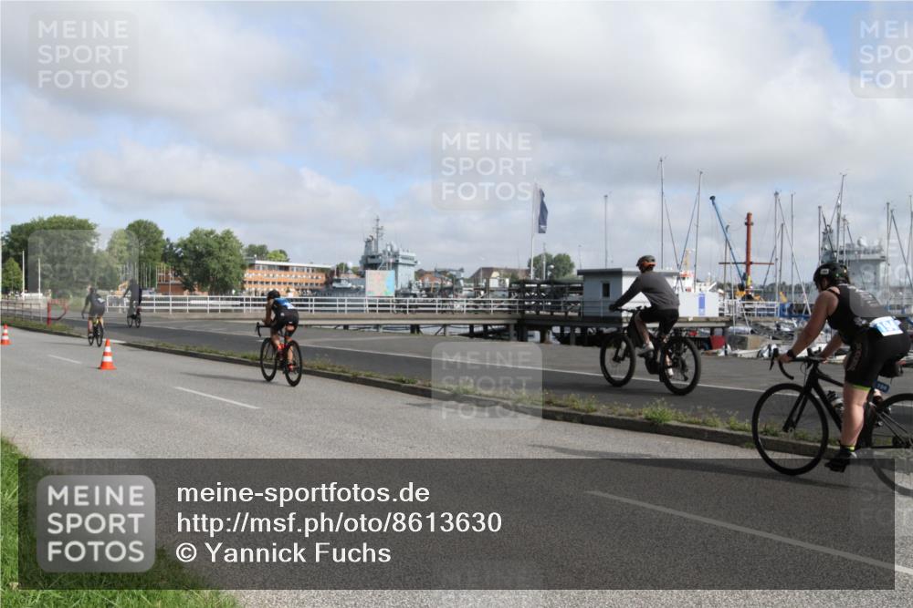 17.08.2025 - KN Förde Triathlon 2025 Yannick Fuchs http://msf.ph/oto/8613630 17.08.2025 09:46:29 Radfahren 144, 180, 194, 225, 252 meine-sportfotos.de
