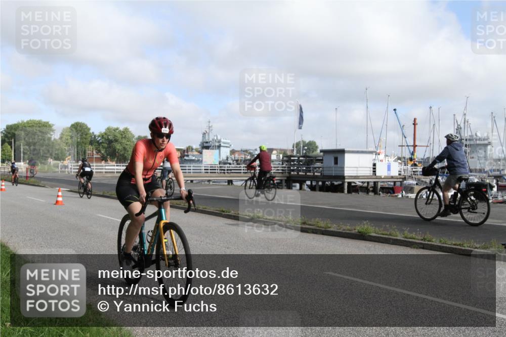 17.08.2025 - KN Förde Triathlon 2025 Yannick Fuchs http://msf.ph/oto/8613632 17.08.2025 09:46:31 Radfahren 120, 144, 180, 194, 225, 252 meine-sportfotos.de