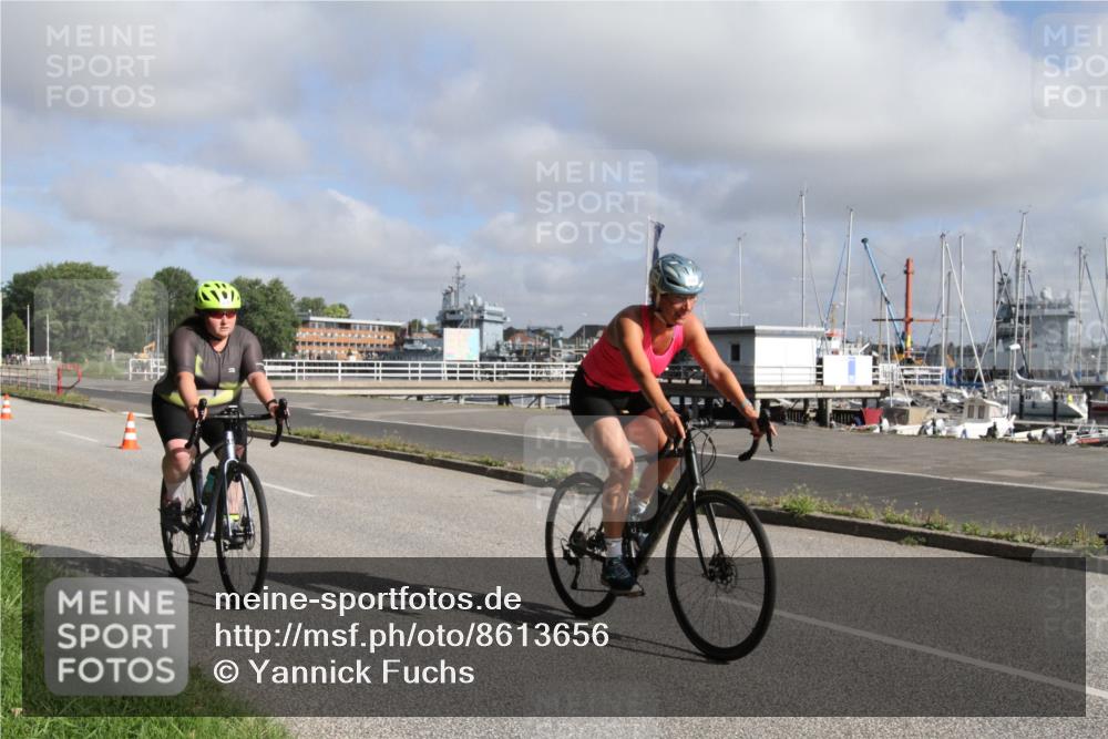 17.08.2025 - KN Förde Triathlon 2025 Yannick Fuchs http://msf.ph/oto/8613656 17.08.2025 09:47:26 Radfahren 135, 187, 238 meine-sportfotos.de