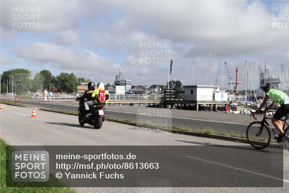17.08.2025 - KN Förde Triathlon 2025 Yannick Fuchs http://msf.ph/oto/8613663 17.08.2025 09:47:30 Radfahren 135, 177, 187, 231, 238 meine-sportfotos.de