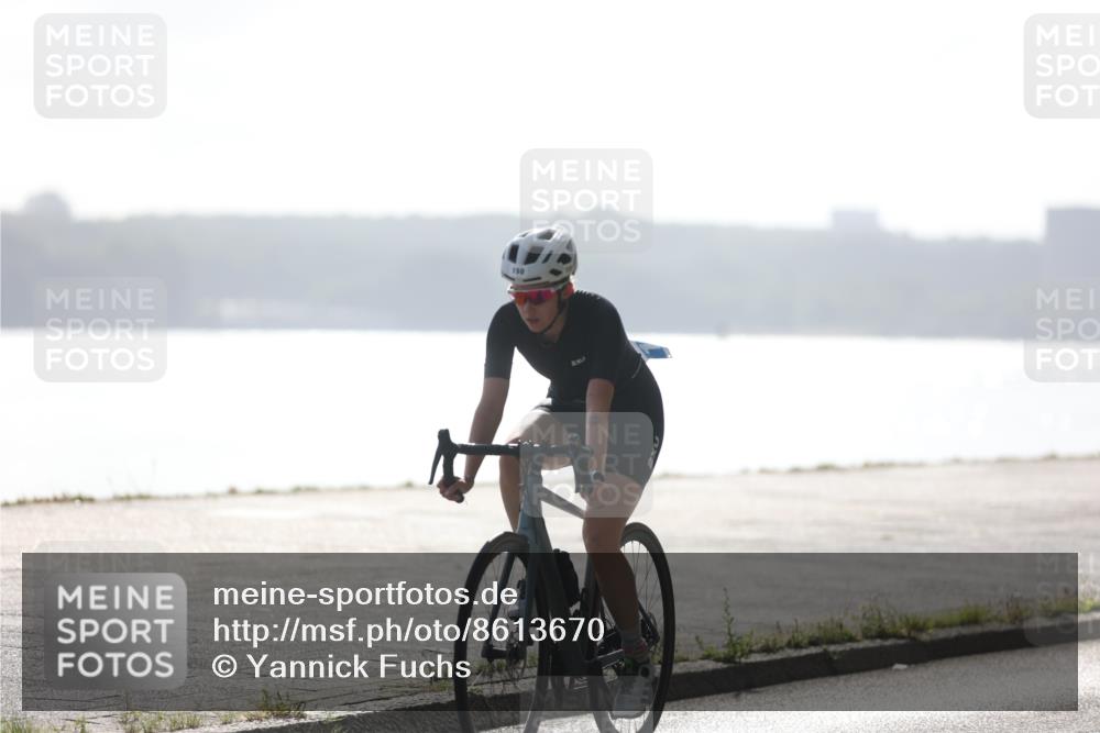 17.08.2025 - KN Förde Triathlon 2025 Yannick Fuchs http://msf.ph/oto/8613670 17.08.2025 09:22:37 Radfahren 128, 143, 150, 162, 148 meine-sportfotos.de