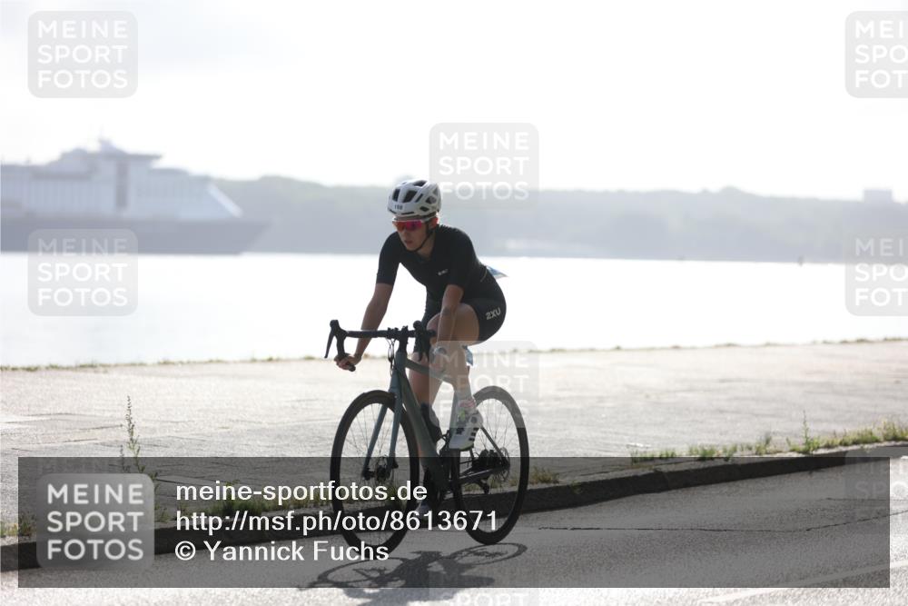 17.08.2025 - KN Förde Triathlon 2025 Yannick Fuchs http://msf.ph/oto/8613671 17.08.2025 09:22:38 Radfahren 128, 143, 150, 162, 148 meine-sportfotos.de
