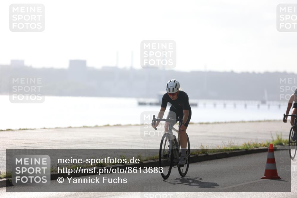 17.08.2025 - KN Förde Triathlon 2025 Yannick Fuchs http://msf.ph/oto/8613683 17.08.2025 09:22:40 Radfahren 128, 143, 150, 162, 148 meine-sportfotos.de