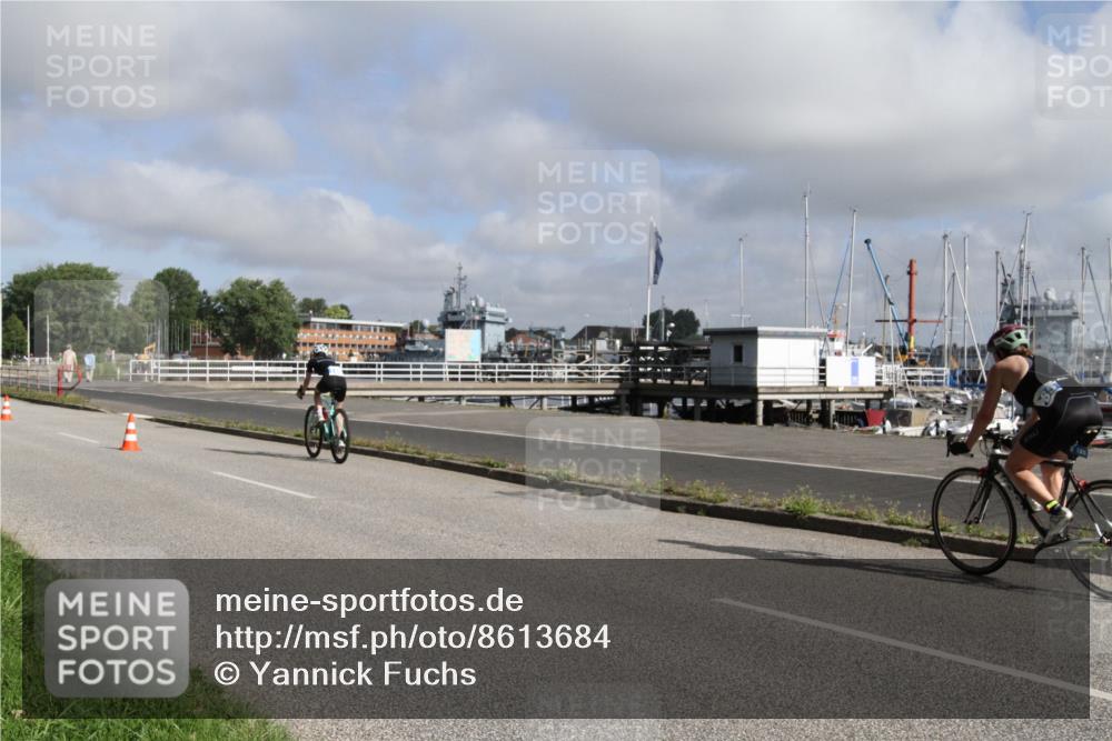 17.08.2025 - KN Förde Triathlon 2025 Yannick Fuchs http://msf.ph/oto/8613684 17.08.2025 09:47:47 Radfahren 121, 139, 140, 173, 185 meine-sportfotos.de