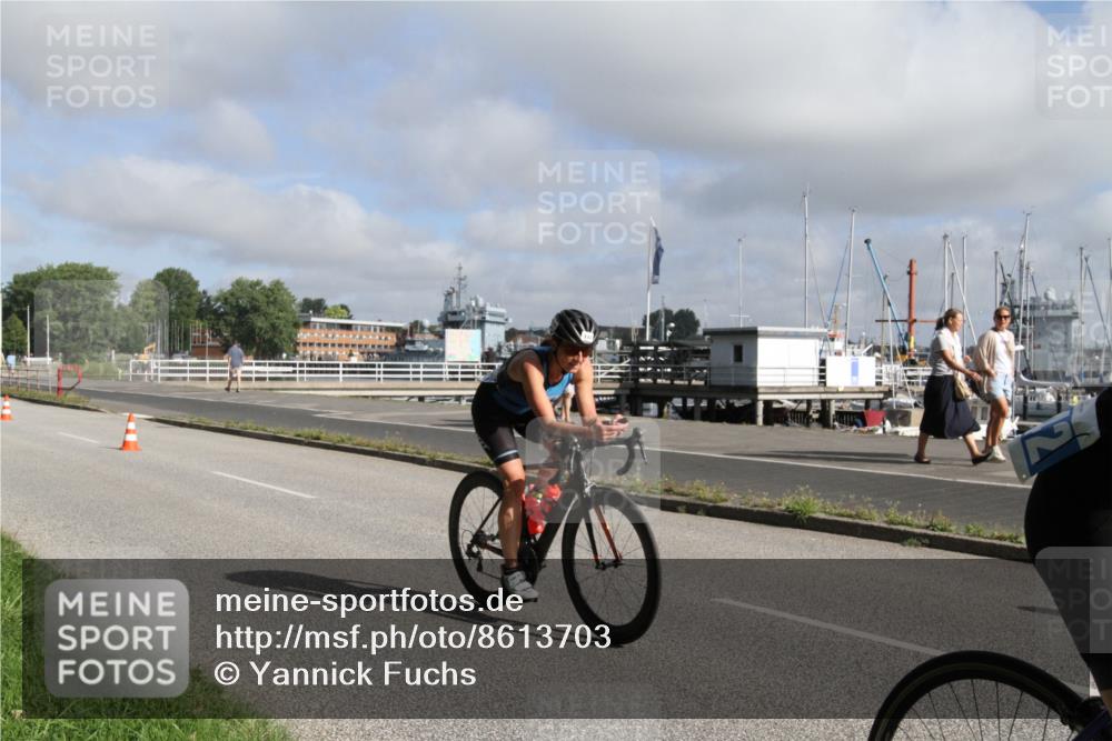 17.08.2025 - KN Förde Triathlon 2025 Yannick Fuchs http://msf.ph/oto/8613703 17.08.2025 09:48:10 Radfahren 142, 144, 180, 249 meine-sportfotos.de