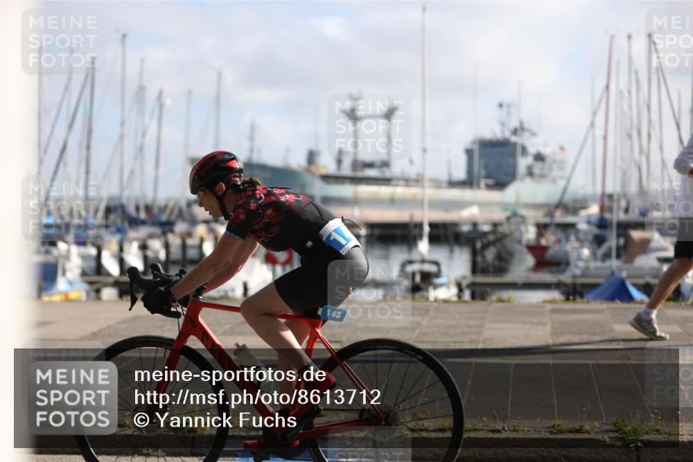 17.08.2025 - KN Förde Triathlon 2025 Yannick Fuchs http://msf.ph/oto/8613712 17.08.2025 09:22:45 Radfahren 128, 139, 143, 128, 150, 162 meine-sportfotos.de