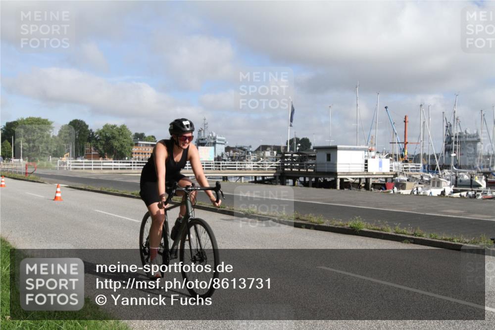 17.08.2025 - KN Förde Triathlon 2025 Yannick Fuchs http://msf.ph/oto/8613731 17.08.2025 09:48:44 Radfahren 106, 159, 189, 213 meine-sportfotos.de