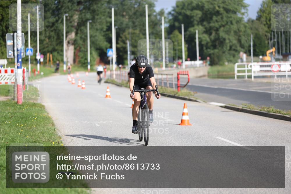 17.08.2025 - KN Förde Triathlon 2025 Yannick Fuchs http://msf.ph/oto/8613733 17.08.2025 09:23:03 Radfahren 133 meine-sportfotos.de