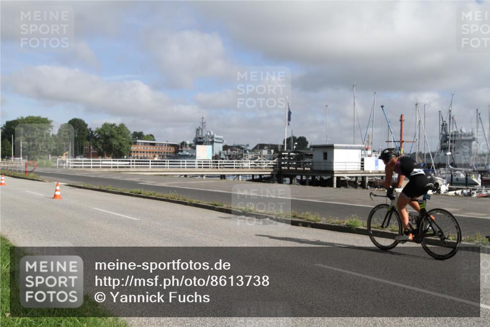17.08.2025 - KN Förde Triathlon 2025 Yannick Fuchs http://msf.ph/oto/8613738 17.08.2025 09:49:00 Radfahren 103, 114, 137 meine-sportfotos.de