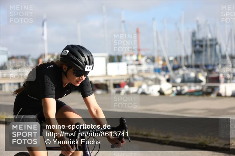 17.08.2025 - KN Förde Triathlon 2025 Yannick Fuchs http://msf.ph/oto/8613741 17.08.2025 09:23:05 Radfahren 133 meine-sportfotos.de