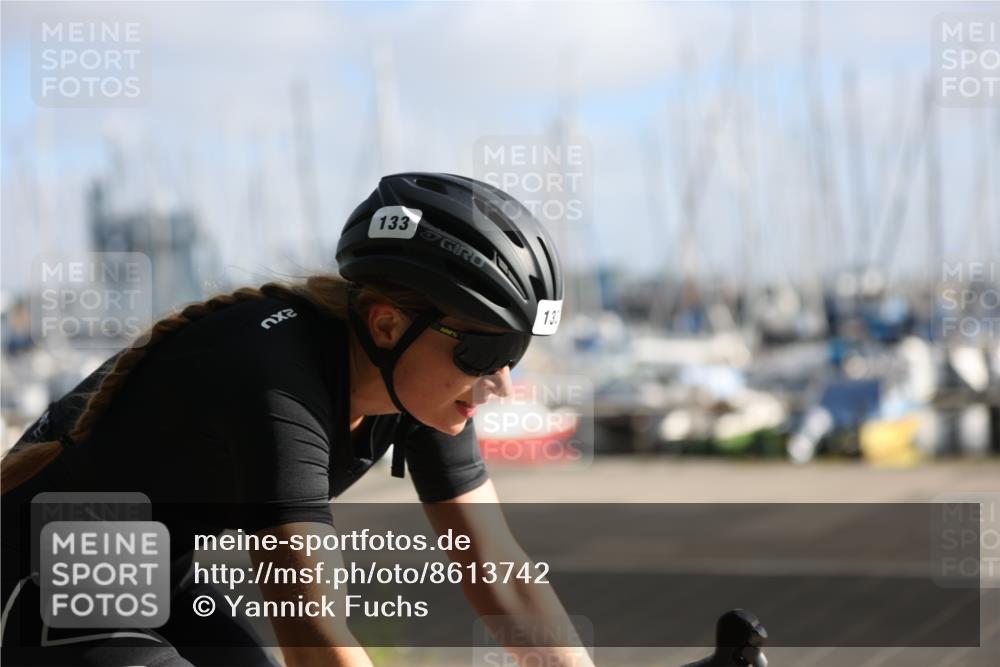 17.08.2025 - KN Förde Triathlon 2025 Yannick Fuchs http://msf.ph/oto/8613742 17.08.2025 09:23:05 Radfahren 133 meine-sportfotos.de