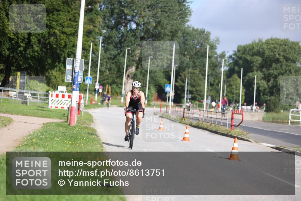 17.08.2025 - KN Förde Triathlon 2025 Yannick Fuchs http://msf.ph/oto/8613751 17.08.2025 09:23:17 Radfahren 130 meine-sportfotos.de