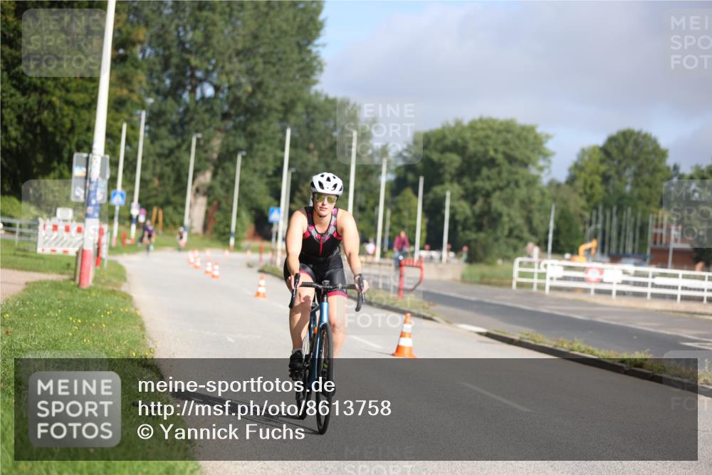 17.08.2025 - KN Förde Triathlon 2025 Yannick Fuchs http://msf.ph/oto/8613758 17.08.2025 09:23:18 Radfahren 130 meine-sportfotos.de