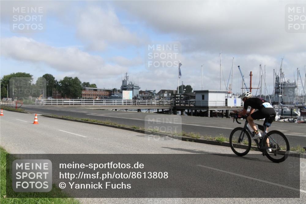 17.08.2025 - KN Förde Triathlon 2025 Yannick Fuchs http://msf.ph/oto/8613808 17.08.2025 09:50:11 Radfahren 136, 204, 251 meine-sportfotos.de