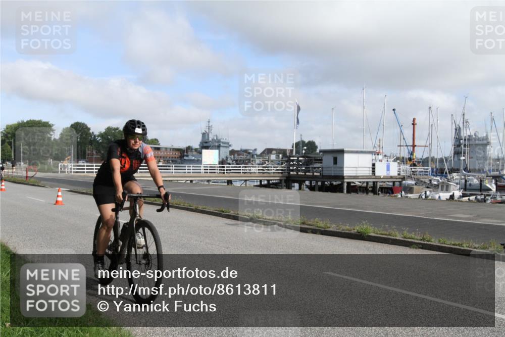 17.08.2025 - KN Förde Triathlon 2025 Yannick Fuchs http://msf.ph/oto/8613811 17.08.2025 09:50:15 Radfahren 117, 136, 231 meine-sportfotos.de