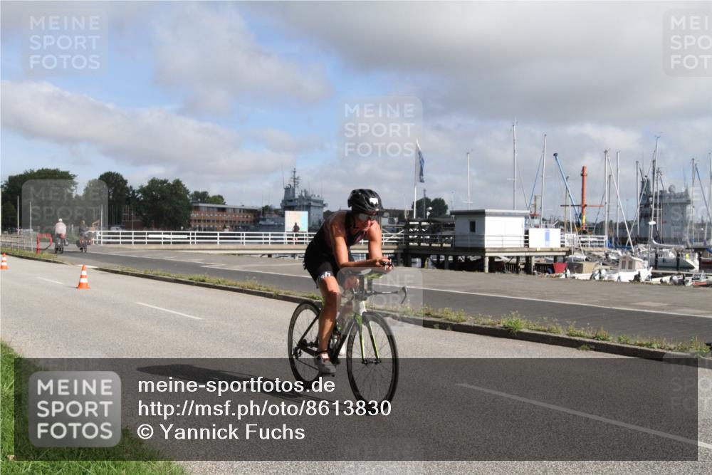 17.08.2025 - KN Förde Triathlon 2025 Yannick Fuchs http://msf.ph/oto/8613830 17.08.2025 09:50:42 Radfahren 103, 114, 159, 160, 169, 189 meine-sportfotos.de