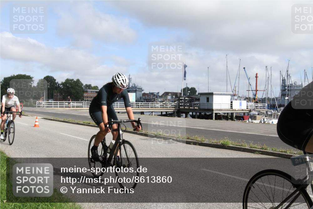 17.08.2025 - KN Förde Triathlon 2025 Yannick Fuchs http://msf.ph/oto/8613860 17.08.2025 09:51:17 Radfahren 172, 179, 240, 241, 250 meine-sportfotos.de