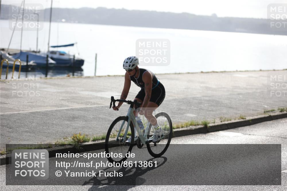 17.08.2025 - KN Förde Triathlon 2025 Yannick Fuchs http://msf.ph/oto/8613861 17.08.2025 09:24:04 Radfahren 144, 159, 104, 135, 140, 164, 168 meine-sportfotos.de