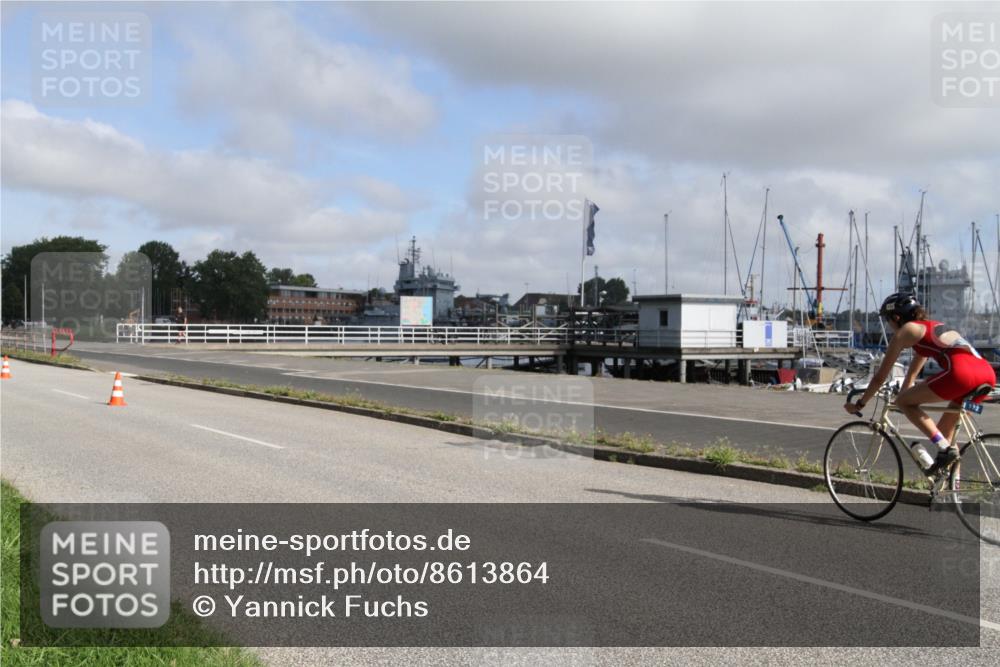 17.08.2025 - KN Förde Triathlon 2025 Yannick Fuchs http://msf.ph/oto/8613864 17.08.2025 09:51:19 Radfahren 131, 172, 179, 240, 241 meine-sportfotos.de