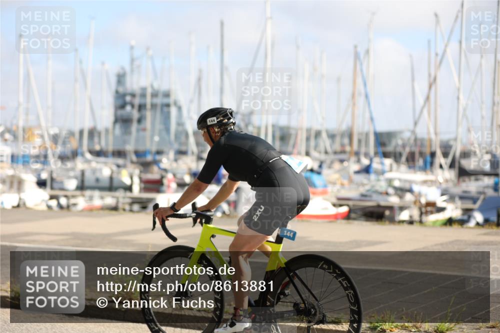 17.08.2025 - KN Förde Triathlon 2025 Yannick Fuchs http://msf.ph/oto/8613881 17.08.2025 09:24:11 Radfahren 128, 144, 162, 159 meine-sportfotos.de
