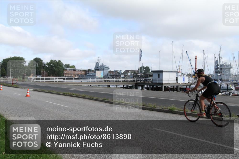 17.08.2025 - KN Förde Triathlon 2025 Yannick Fuchs http://msf.ph/oto/8613890 17.08.2025 09:51:47 Radfahren 107, 119, 136, 183 meine-sportfotos.de