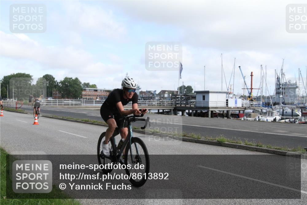17.08.2025 - KN Förde Triathlon 2025 Yannick Fuchs http://msf.ph/oto/8613892 17.08.2025 09:51:49 Radfahren 136, 183, 254 meine-sportfotos.de