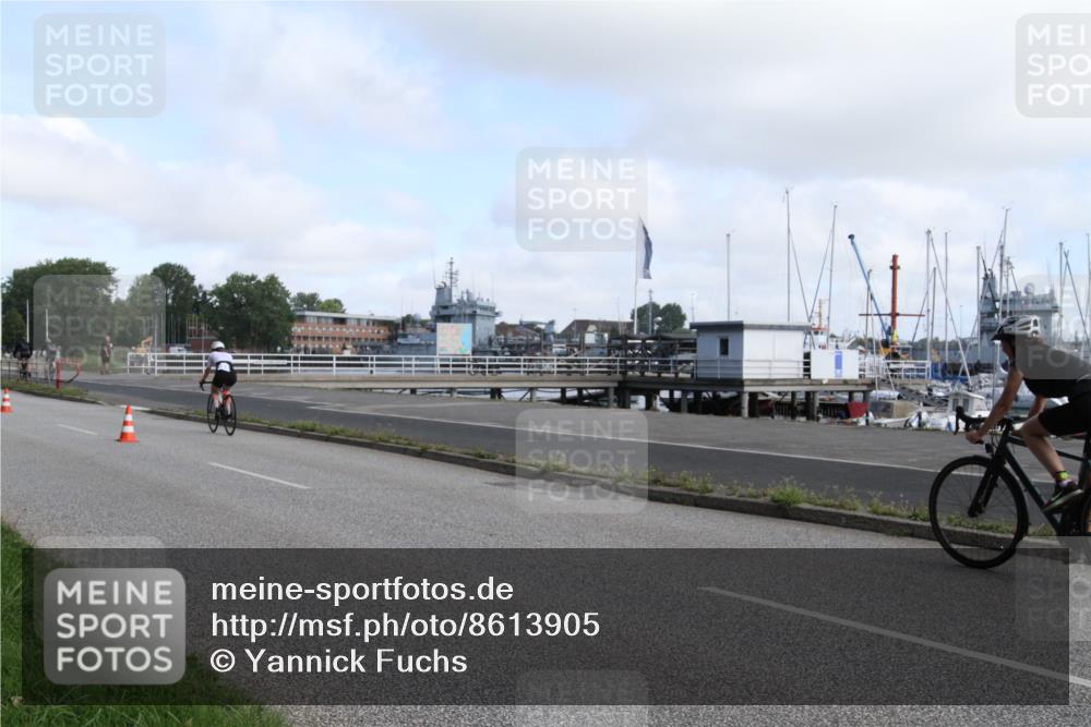 17.08.2025 - KN Förde Triathlon 2025 Yannick Fuchs http://msf.ph/oto/8613905 17.08.2025 09:52:02 Radfahren 175, 176, 182, 198, 202, 224 meine-sportfotos.de
