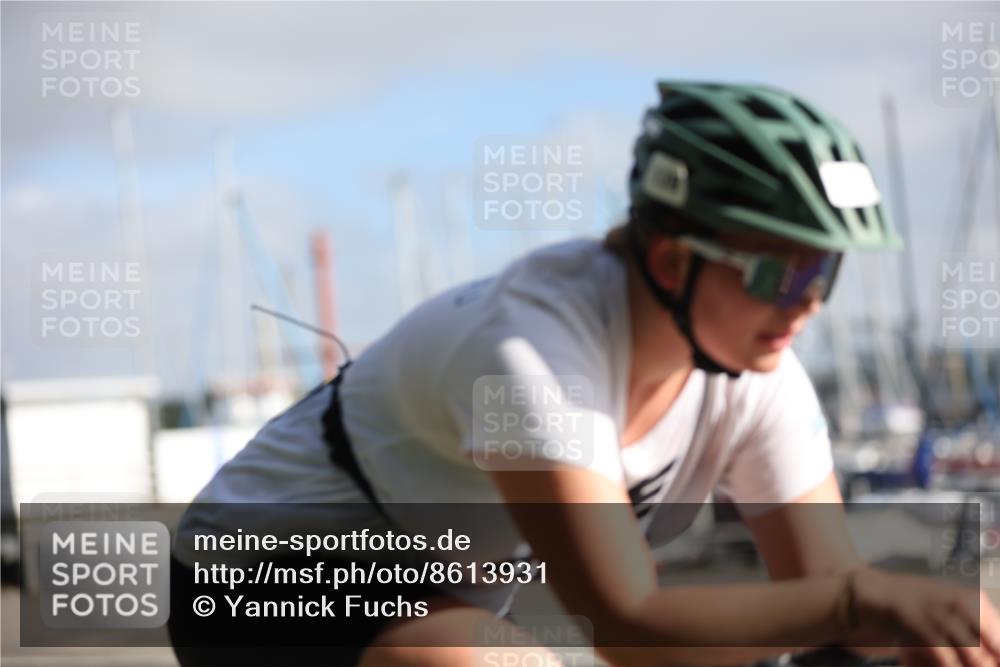 17.08.2025 - KN Förde Triathlon 2025 Yannick Fuchs http://msf.ph/oto/8613931 17.08.2025 09:24:43 Radfahren 139, 141, 252 meine-sportfotos.de