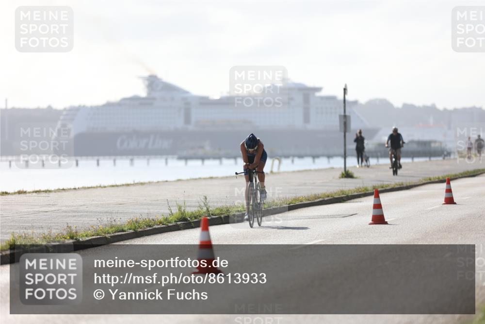 17.08.2025 - KN Förde Triathlon 2025 Yannick Fuchs http://msf.ph/oto/8613933 17.08.2025 09:24:58 Radfahren 115 meine-sportfotos.de