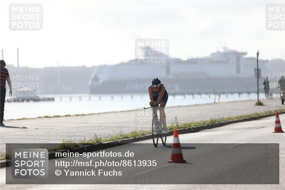 17.08.2025 - KN Förde Triathlon 2025 Yannick Fuchs http://msf.ph/oto/8613935 17.08.2025 09:24:59 Radfahren 115 meine-sportfotos.de